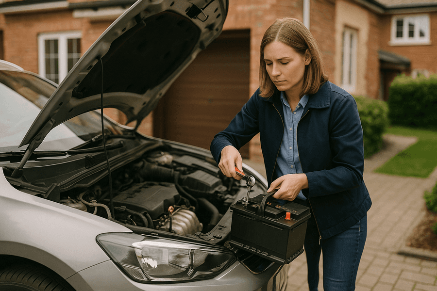Evita que la batería de tu coche falle por mantenimiento deficiente o temperaturas extremas. Aprende a cuidarla y cambiarla fácilmente en casa.